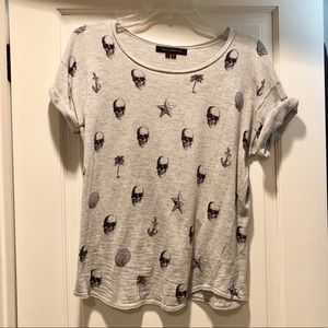 Skull Cashmere shirt